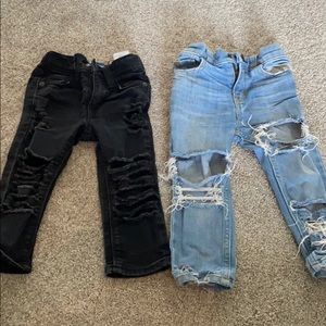 18-24 Months Distressed Skinny jeans